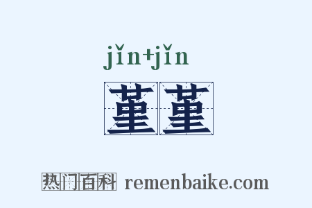 堇堇是什么意思的图片